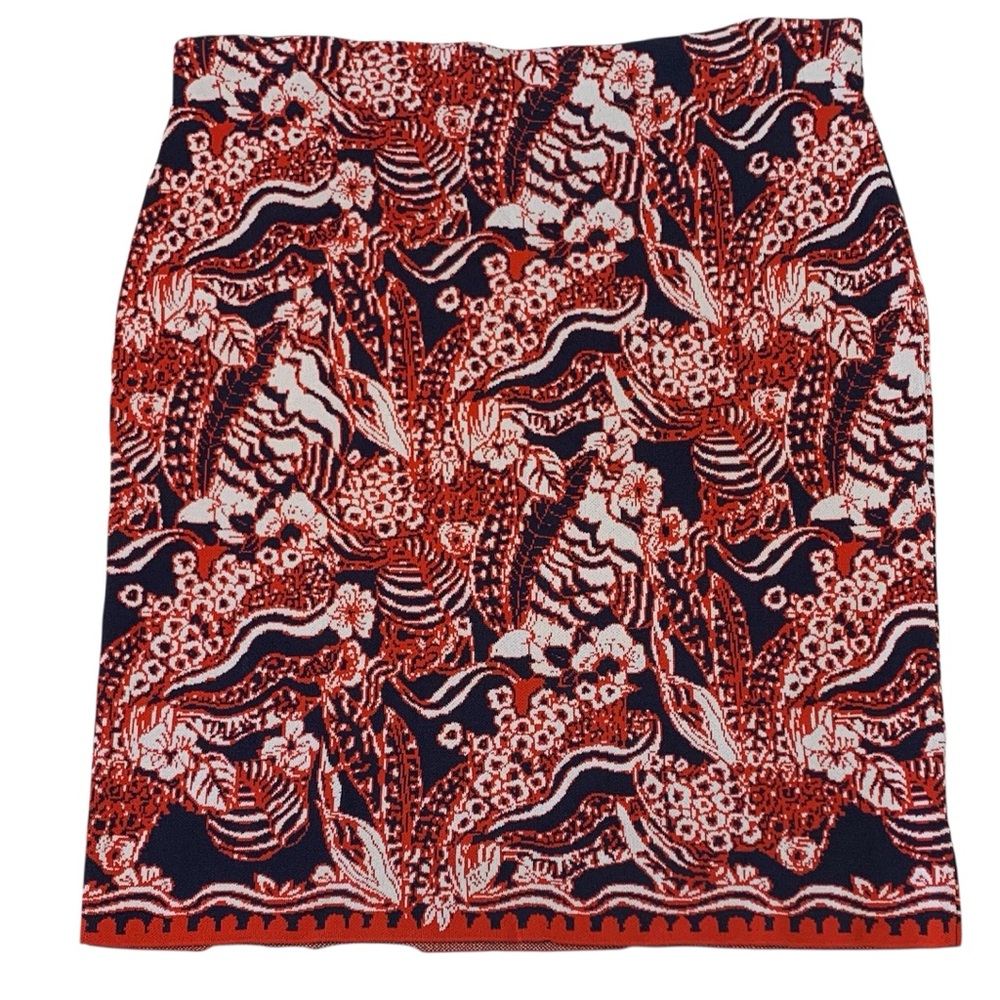 RACHEL by Rachel Roy Knit Floral Skirt Sz 3X